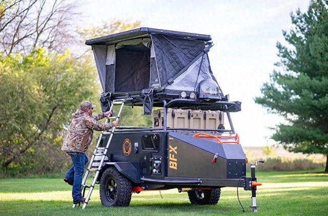 全钢制结构，越野神器！BFX发布全新拖挂车型