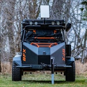 全钢制结构，越野神器！BFX发布全新拖挂车型